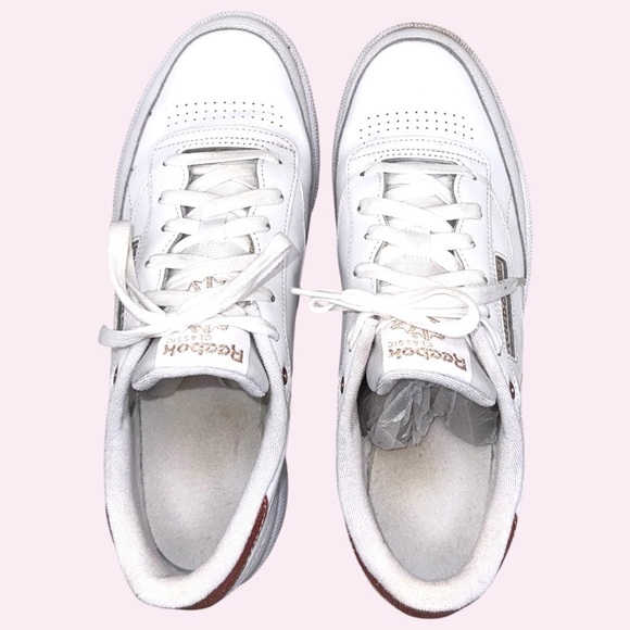 Reebok Club C 85 - White Rose Gold (Women's 10) - Picture 7 of 12